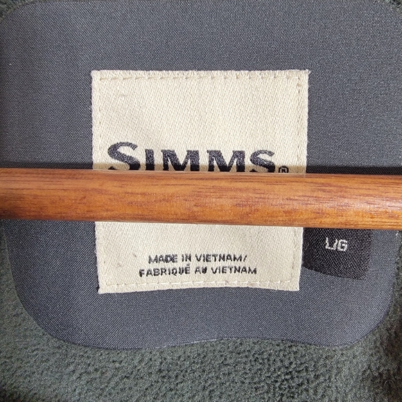 Simms Men's Rust Performance Jacket - Picture 4 of 6